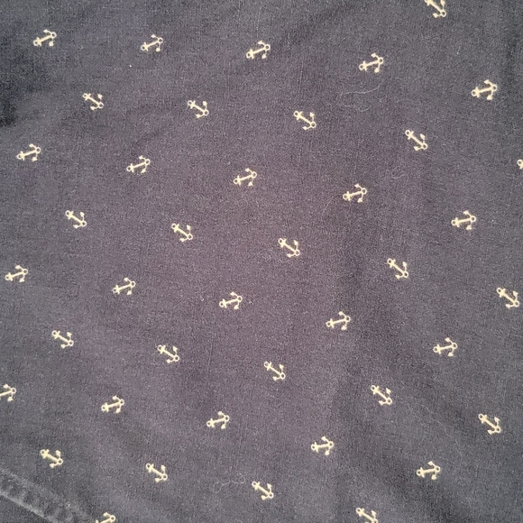 Men's J. Crew Gramercy 9" Shorts Navy anchor print 31 waist - Picture 3 of 4